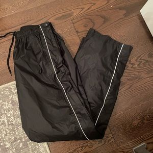 black track pants